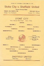 Stoke City v Sheffield United
