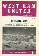 West Ham United v Leicester City