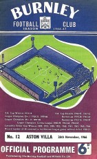 Burnley v Aston Villa