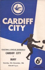 Cardiff City v Bury
