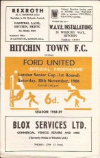 Hitchin Town v Ford United