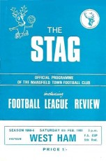 Mansfield Town v West Ham United