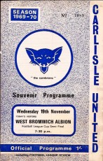 Carlisle United v West Bromwich Albion