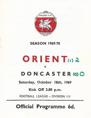 Leyton Orient v Doncaster Rovers