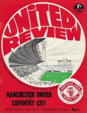 Manchester United v Coventry City