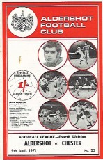 Aldershot Town v Chester City