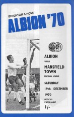Brighton & Hove Albion v Mansfield Town