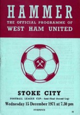 West Ham United v Stoke City