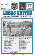 Leeds United v Plymouth Argyle