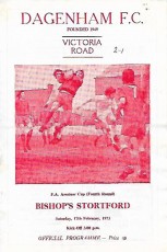 Dagenham v Bishops Stortford