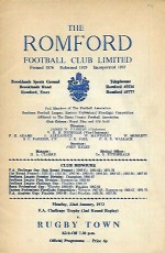 Romford v Rugby Town