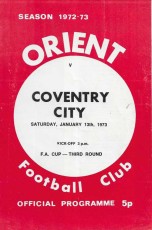 Leyton Orient v Coventry City
