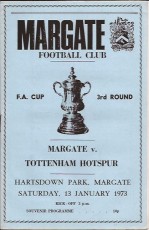 Margate v Tottenham Hotspur