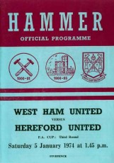 West Ham United v Hereford United