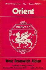 Leyton Orient v West Bromwich Albion