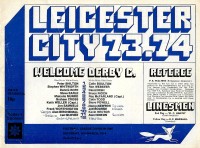 Leicester City v Derby County