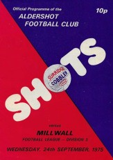 Aldershot Town v Millwall