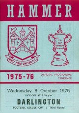 West Ham United v Darlington