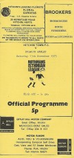 Hitchin Town v Dulwich Hamlet