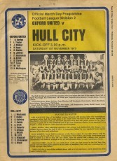 Oxford United v Hull City