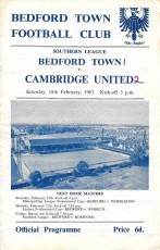 Bedford Town v Cambridge United