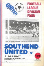 Southend United v Aldershot Town