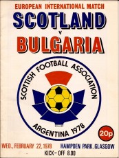 Scotland v Bulgaria