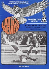 Oldham Athletic v Blackburn Rovers