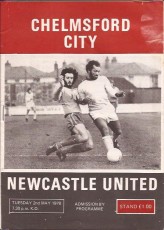 Chelmsford City v Newcastle United