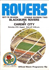 Blackburn Rovers v Cardiff City