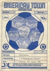 Billericay Town v Edgware Town