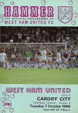 West Ham United v Cardiff City