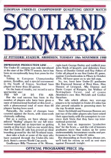 Scotland v Denmark