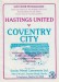 Hastings United v Coventry City