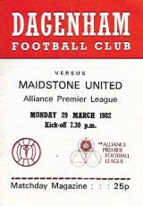 Dagenham v Maidstone United