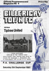 Billericay Town v Tiptree United