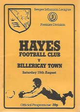 Hayes v Billericay Town