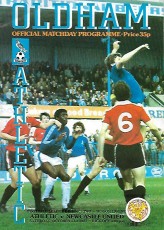 Oldham Athletic v Newcastle United