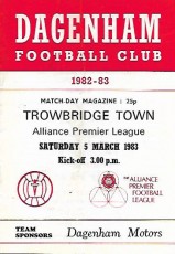 Dagenham v Trowbridge Town