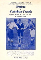 Watford v Corinthian Casuals