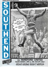 Southend United v Hereford United