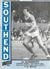 Southend United v Aldershot Town