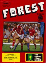 Nottingham Forest v Australia