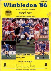 Wimbledon v Stoke City