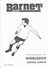 Barnet v Wimbledon