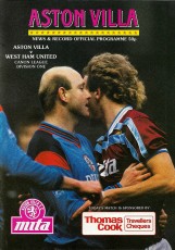 Aston Villa v West Ham United