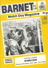 Barnet v Wimbledon
