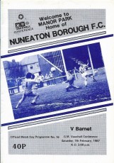 Nuneaton Borough v Barnet
