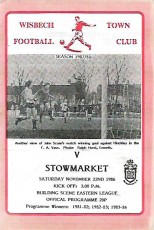 Wisbech Town v Stowmarket Town