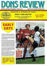 Wimbledon v West Ham United